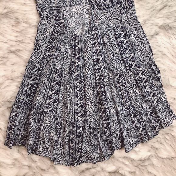 En Creme ASOS Small Black & White Boho Dress - Picture 13 of 14